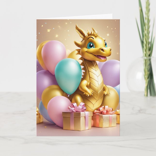 Carte Joyeux Anniversaire /Ajouter Votre Message : -) (Devant)