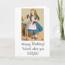 Joyeux anniversaire Alice au pays des merveilles