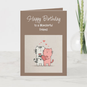 Carte Joyeux Anniversaire Amour à un Ami Spécial