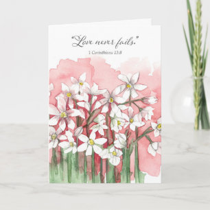 Carte Joyeux Anniversaire Amour Bible Écriture Corinthia