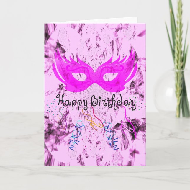 Carte Joyeux anniversaire amusant (Devant)