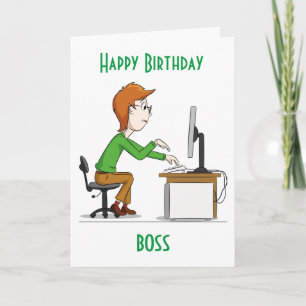 CARTE JOYEUX ANNIVERSAIRE ***BOSS***