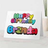 Joyeux anniversaire Brenda