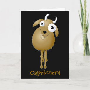 Carte Joyeux anniversaire, Capricorn !