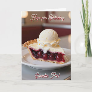Carte Joyeux Anniversaire Chéri Gâteau!