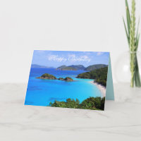 Joyeux anniversaire, Cinnamon Bay, St. John, U.S.V