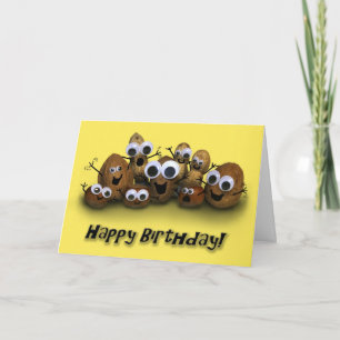 Carte Joyeux anniversaire de Bunch of Nuts
