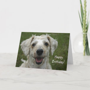 Carte Joyeux anniversaire de Chien