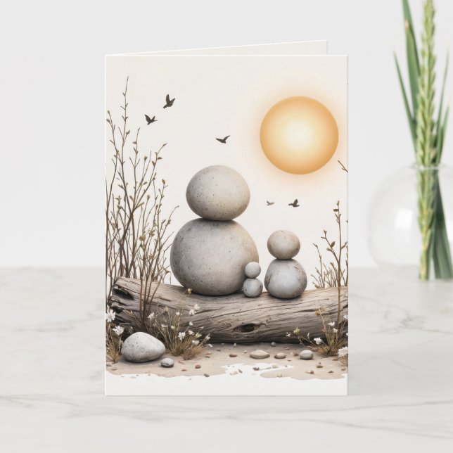 Carte Joyeux anniversaire de famille (Devant)