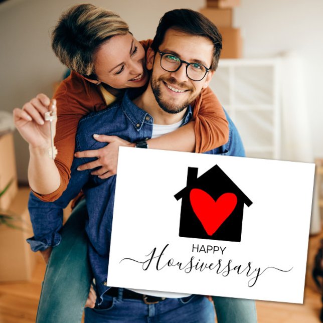 Carte Joyeux anniversaire de la maison aiguillage housiv (Créateur téléchargé)