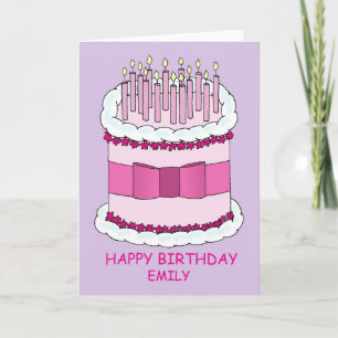 Carte Joyeux Anniversaire Emily