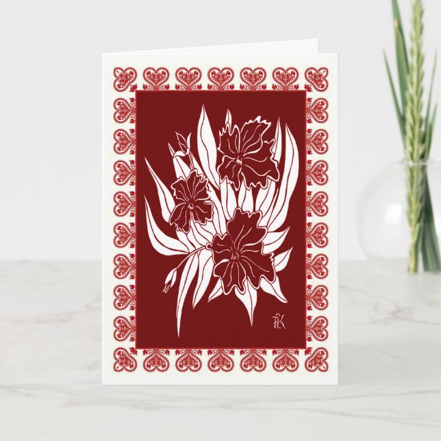 Carte Joyeux anniversaire en polonais (Devant)
