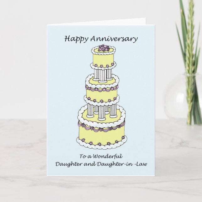 Carte Joyeux anniversaire fille et fille en droit (Devant)