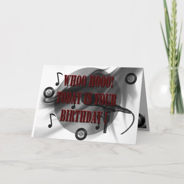 Carte Joyeux anniversaire, fils (Devant)
