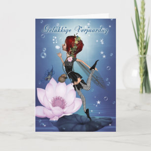 Carte Joyeux anniversaire, Flemish - Dutch Birthday Car