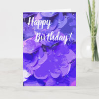 *~* Joyeux anniversaire Floral Hydrangea Flower