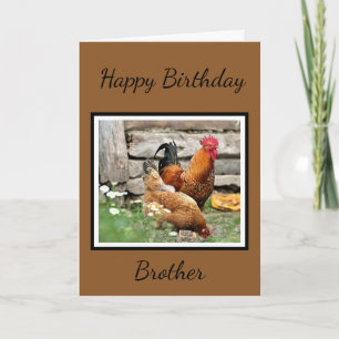 Carte Joyeux Anniversaire Frère/À l'intérieur de la cart