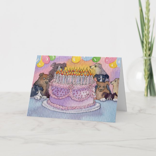 Carte Joyeux anniversaire ! J'espère que vous obtenez be (Devant)
