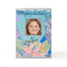 Joyeux anniversaire jeune fille snorkler