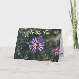 Carte Joyeux anniversaire ***JUMELLE***