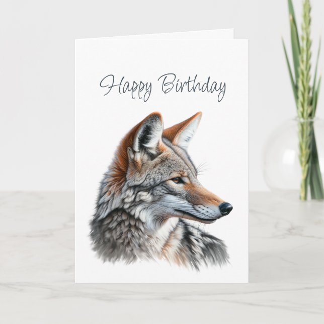 Carte Joyeux Anniversaire Ma Chose Sauvage Romantique Fa (Devant)