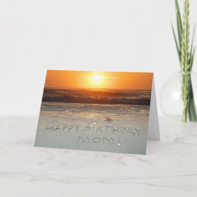 Carte Joyeux anniversaire, maman ! (Devant)