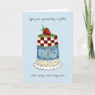 Carte Joyeux anniversaire maman ou n'importe quel âge ou
