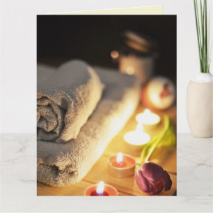 CARTE JOYEUX ANNIVERSAIRE MASSAGE DE MARI FEMME SALUER
