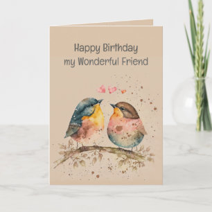 Carte Joyeux Anniversaire Merveilleux Ami Merci Dieu pou