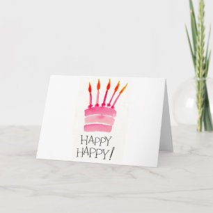 Carte Joyeux Anniversaire Mot Cloud