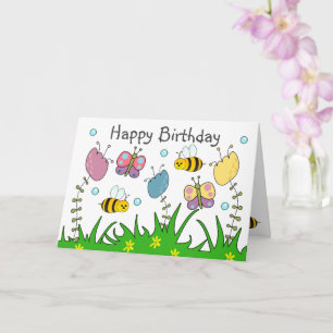 Carte Joyeux Anniversaire Nature