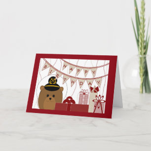 Carte Joyeux anniversaire, Navy !