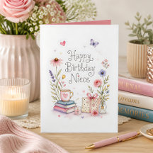Joyeux Anniversaire Nièce Fantaisiste