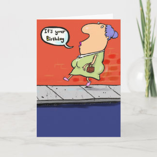 Carte Joyeux Anniversaire Non-sens.