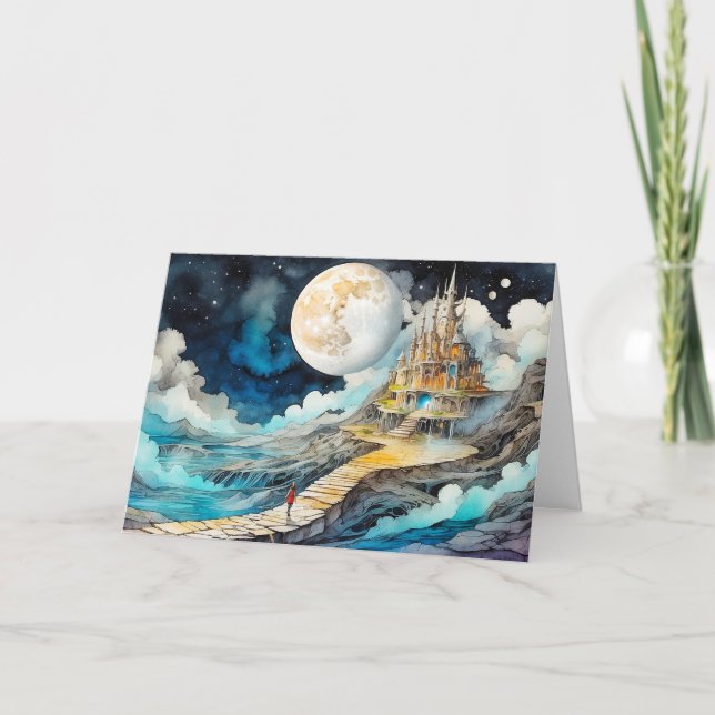 Carte Joyeux anniversaire | Oser Se Promener Après minui (Devant)