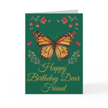 Joyeux Anniversaire Personnalisé avec Papillon Mon