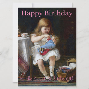 Carte Joyeux anniversaire petite-fille Mère peu anxieuse