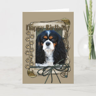 Carte Joyeux Anniversaire - Pierres - Cavalier