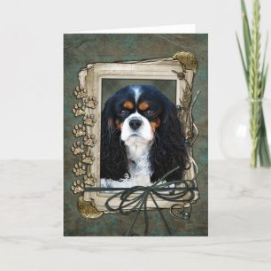 Carte Joyeux Anniversaire - Pierres - Cavalier