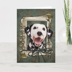 Carte Joyeux Anniversaire - Pierres de pierre - Dalmatie