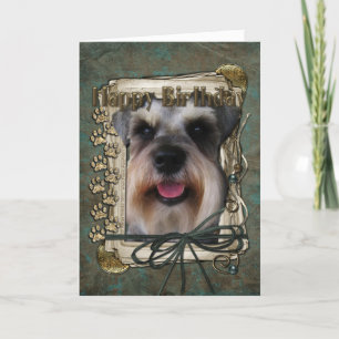 Carte Joyeux Anniversaire - Pierres de pierre - Schnauze