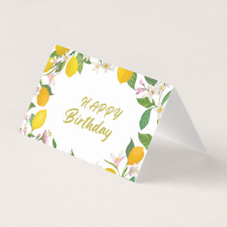 Carte Joyeux Anniversaire Pliée