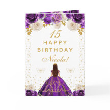 Joyeux Anniversaire Princesse Fleurie Violette
