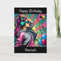 Joyeux anniversaire | Retro Pop Art