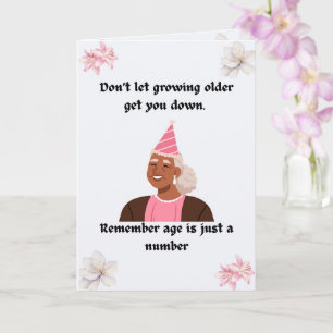 Carte Joyeux Anniversaire Senior !