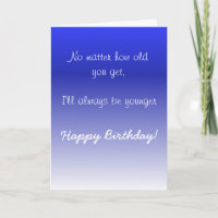 Joyeux Anniversaire Sœur Frère Aîné Humour Drôle