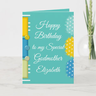 Carte Joyeux Anniversaire spécial Godmère vert