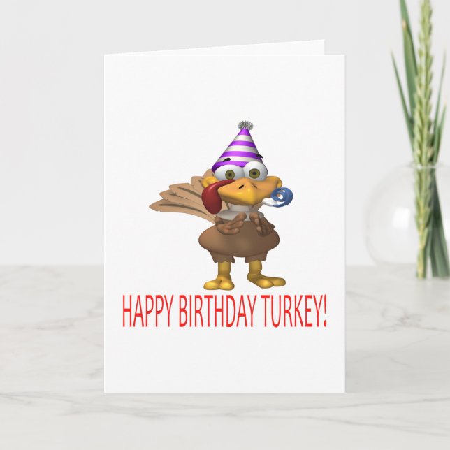 Carte Joyeux anniversaire Turquie (Devant)