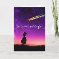 Joyeux anniversaire Vous avez survécu une année