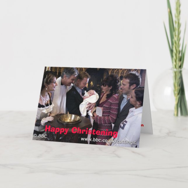 Carte Joyeux baptême (Devant)